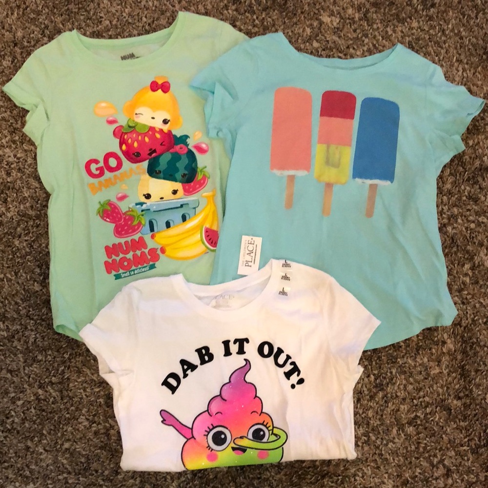 Bundle of Tshirts in a size 10/12